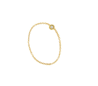 Anillo Dédié in Oro amarillo Diamante 0.01 Ct ANDT 16 GI - ANDT 16 GI